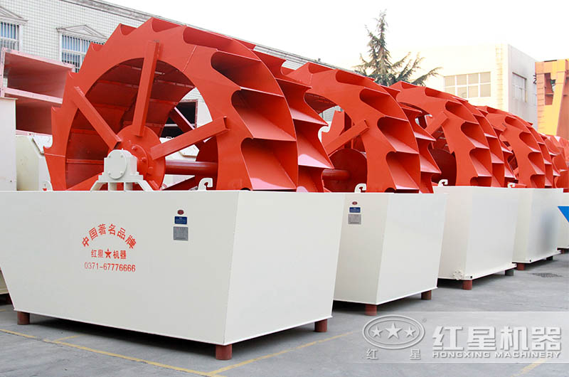 紅星洗砂機，細砂流失率低