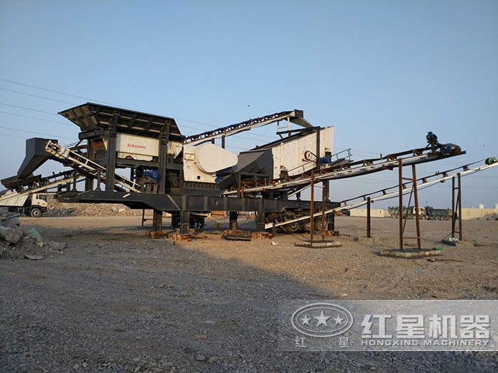 沖擊式移動(dòng)破碎站環(huán)保，綠色生產(chǎn)