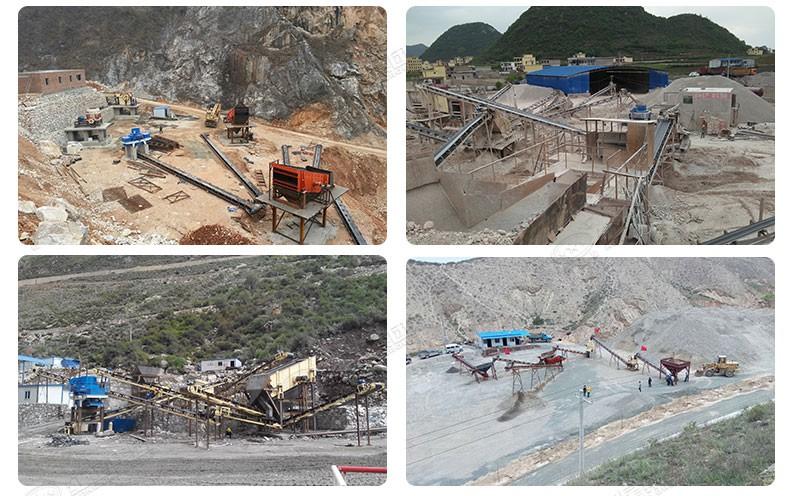 紅星時(shí)產(chǎn)千噸機(jī)制砂生產(chǎn)線(xiàn)