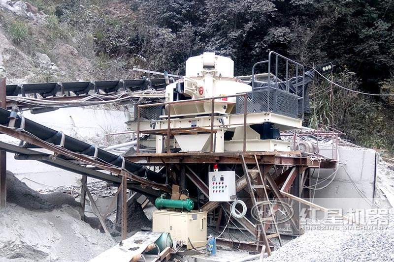 固定制砂機(jī)，現(xiàn)場(chǎng)展示