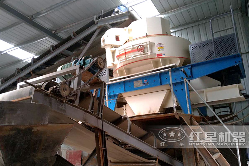 VSI制砂機現(xiàn)場展示