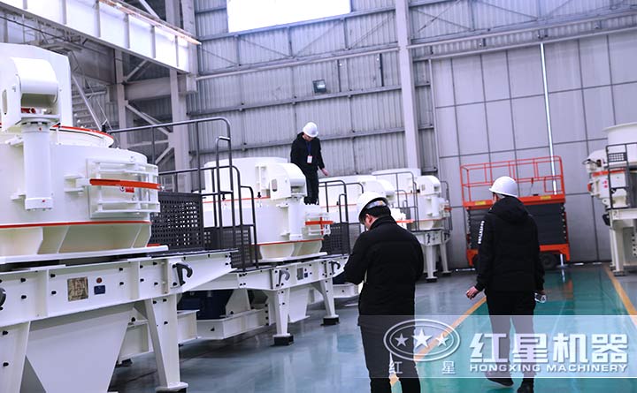 河卵石打砂機廠區(qū)