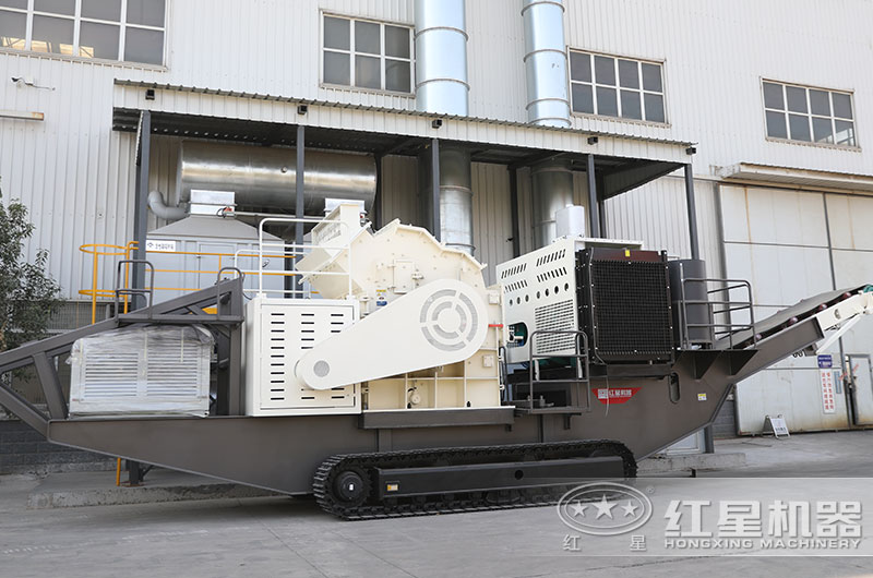 流動石子機配置細(xì)碎機
