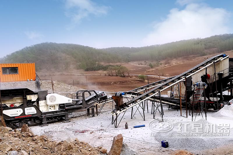 移動(dòng)式打沙生產(chǎn)線