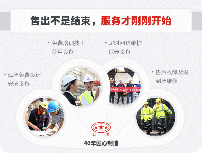 選擇紅星機器新型錘破碎石機，售后有保證