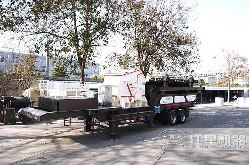 反擊破移動破碎機(jī)，破碎+篩分，省時省力