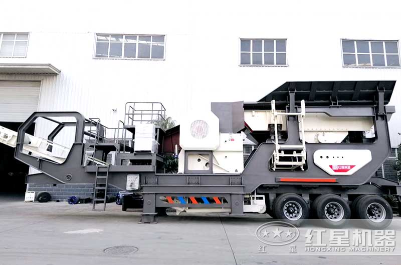 移動式鄂式破石機(jī)，隨時(shí)移動，智能控制