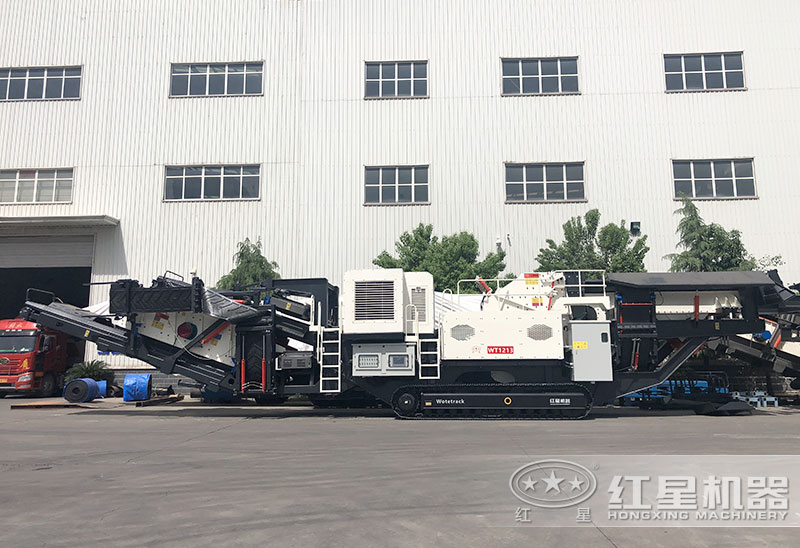 履帶移動破碎機